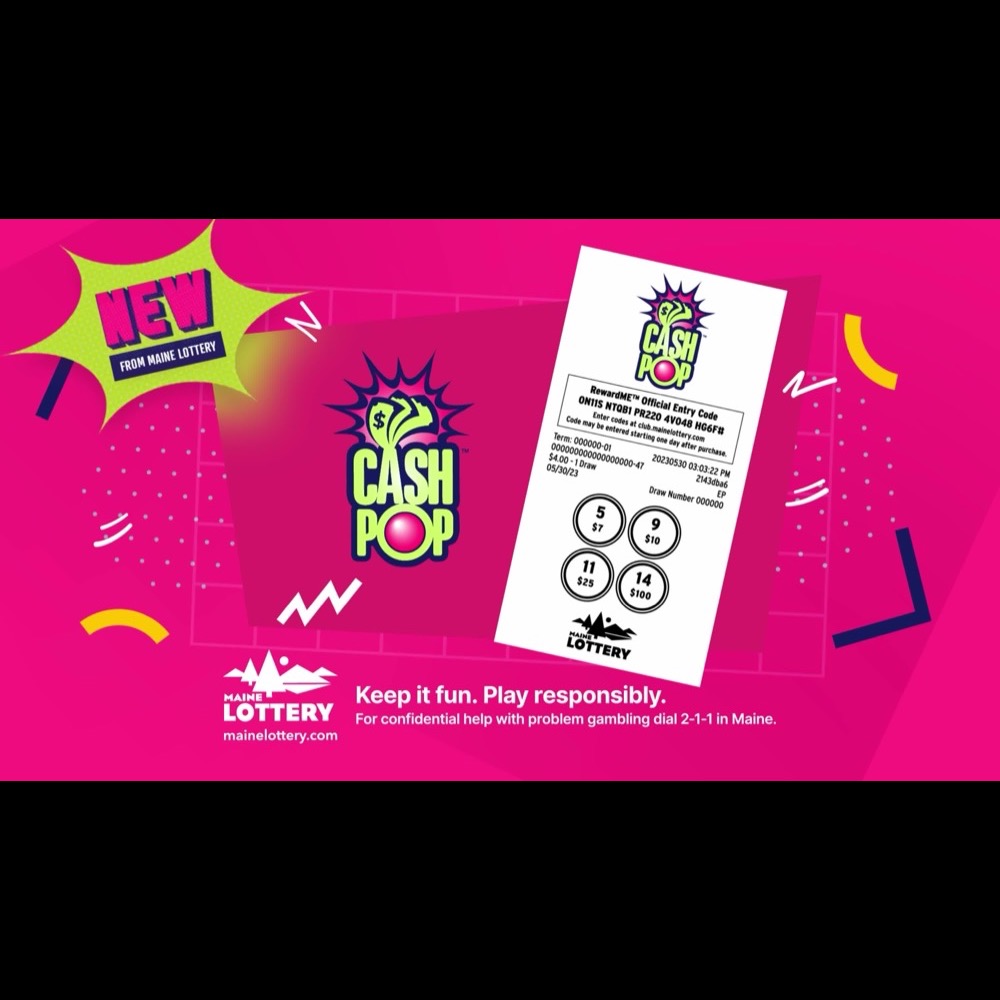 Maine Lottery · Cash POP
